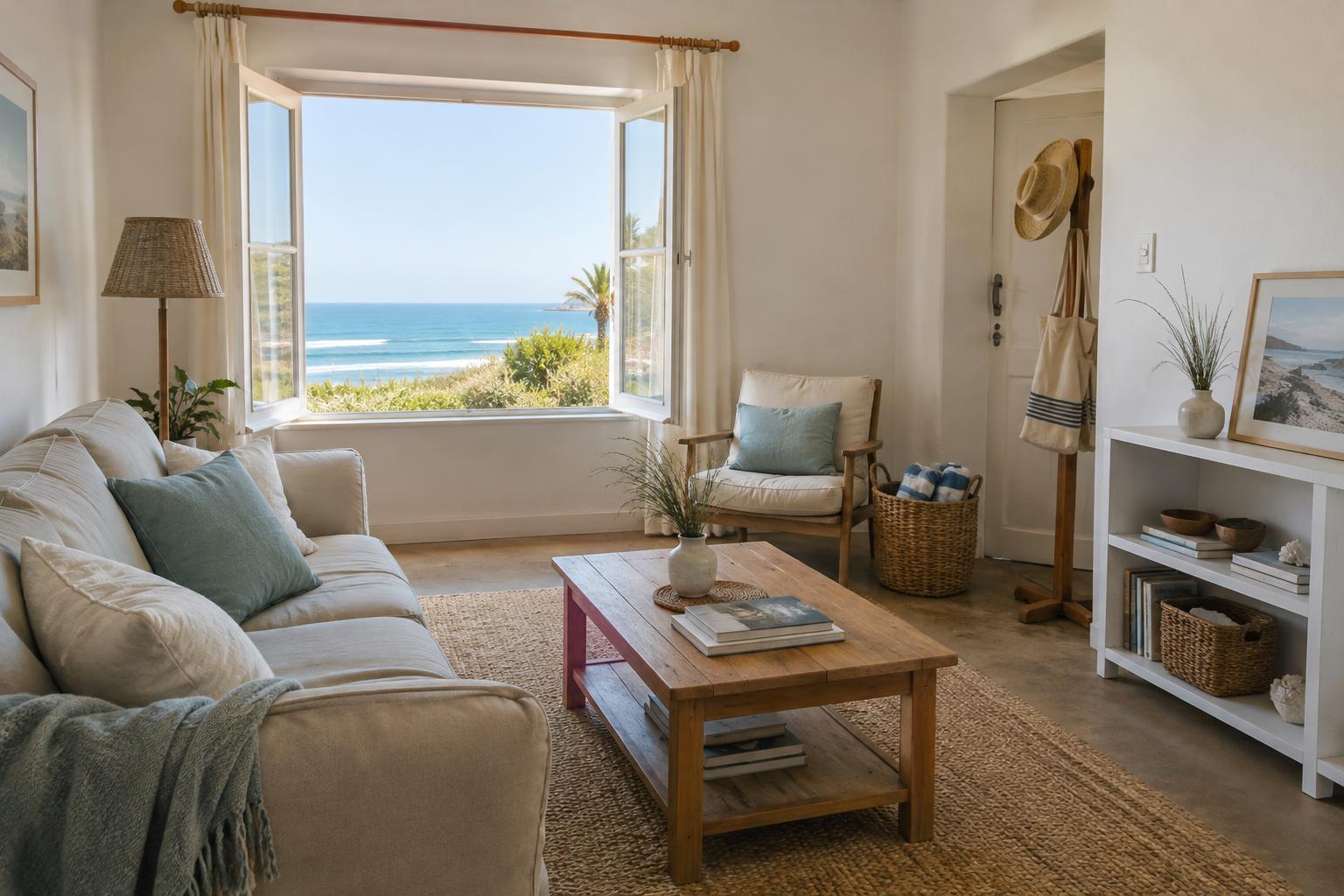 Renter-Friendly Ways to Give a Seaside Flat a Coastal Feel